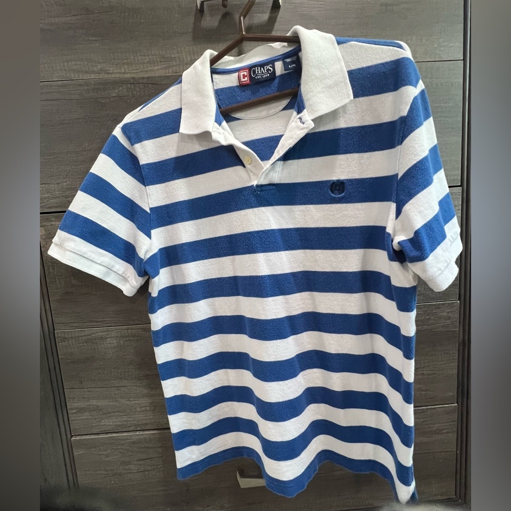 Chaps : Men’s Short Sleeve, Polo Style Shirt